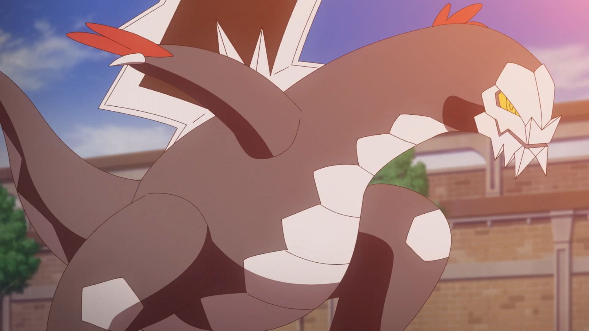 Baxcalibur in the anime (Image via TPC)